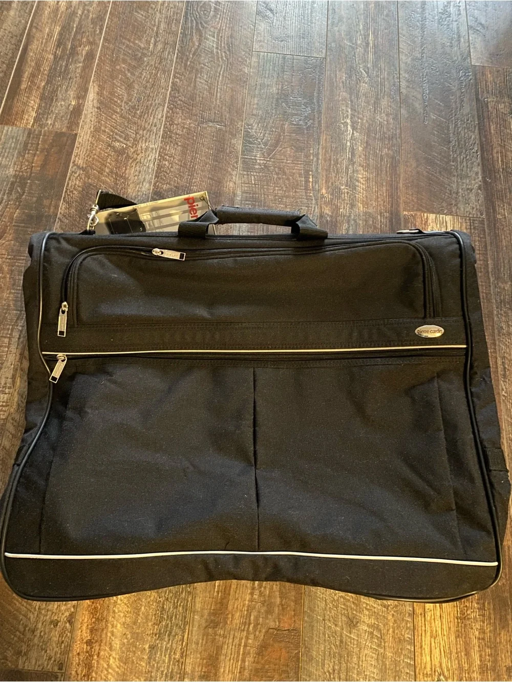 Pierre Cardin Black Garment Bag with Carry Handle